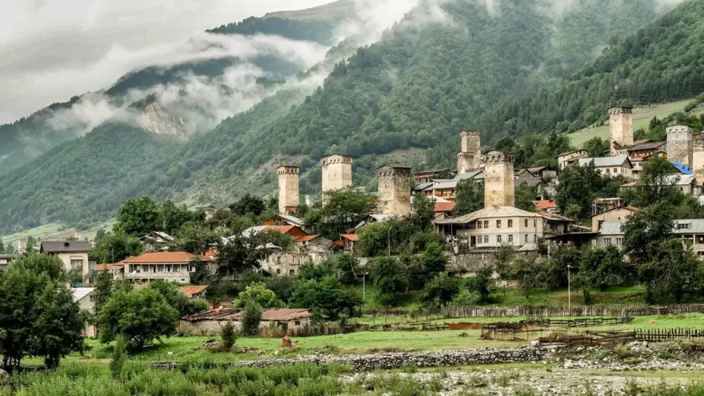 Гори Сванетії Местія Грузія